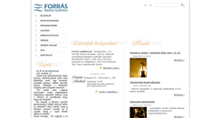 Desktop Screenshot of forrasgyulekezet.hu